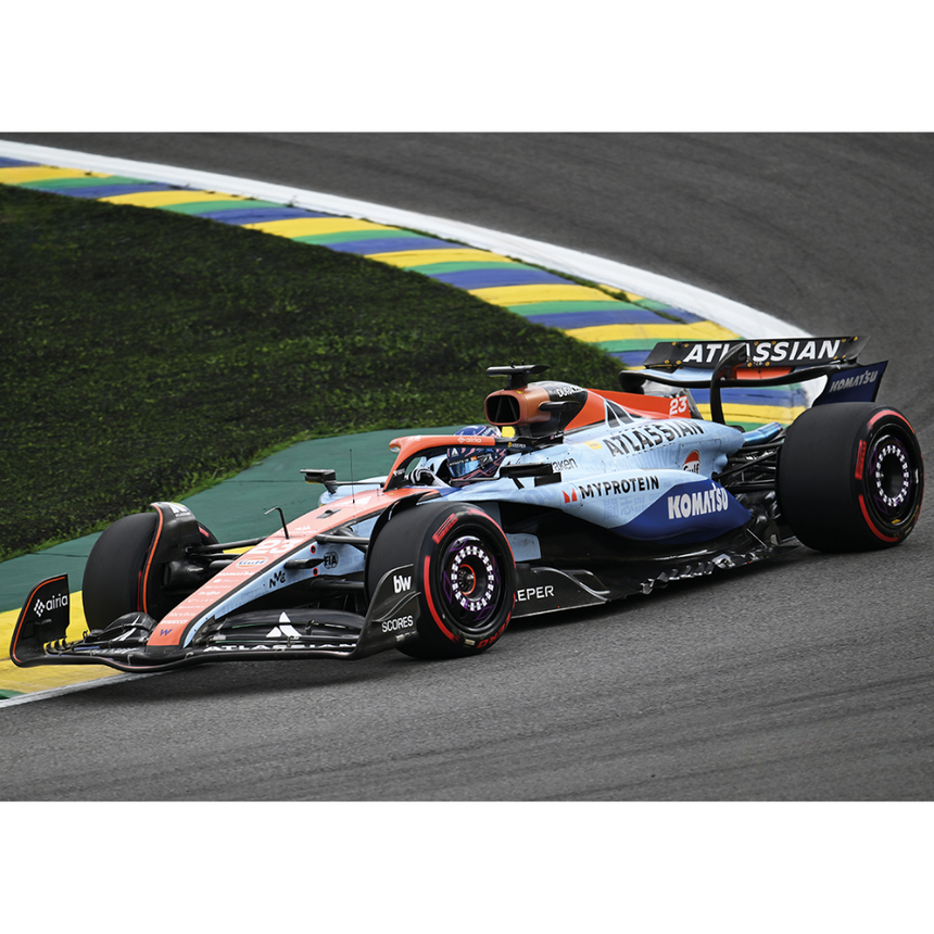 Spark Models F1 Atlassian Williams F1 Team FW47 No.23 Brazilian GP 2025 - Alex Albon 1/43 Scale Model