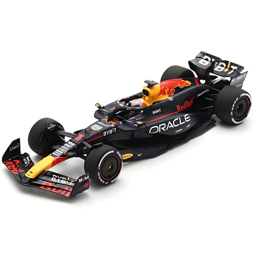Spark Models F1 Oracle Red Bull Racing RB20 No.1 Winner Bahrain GP 2024 - Max Verstappen 1/43 Scale