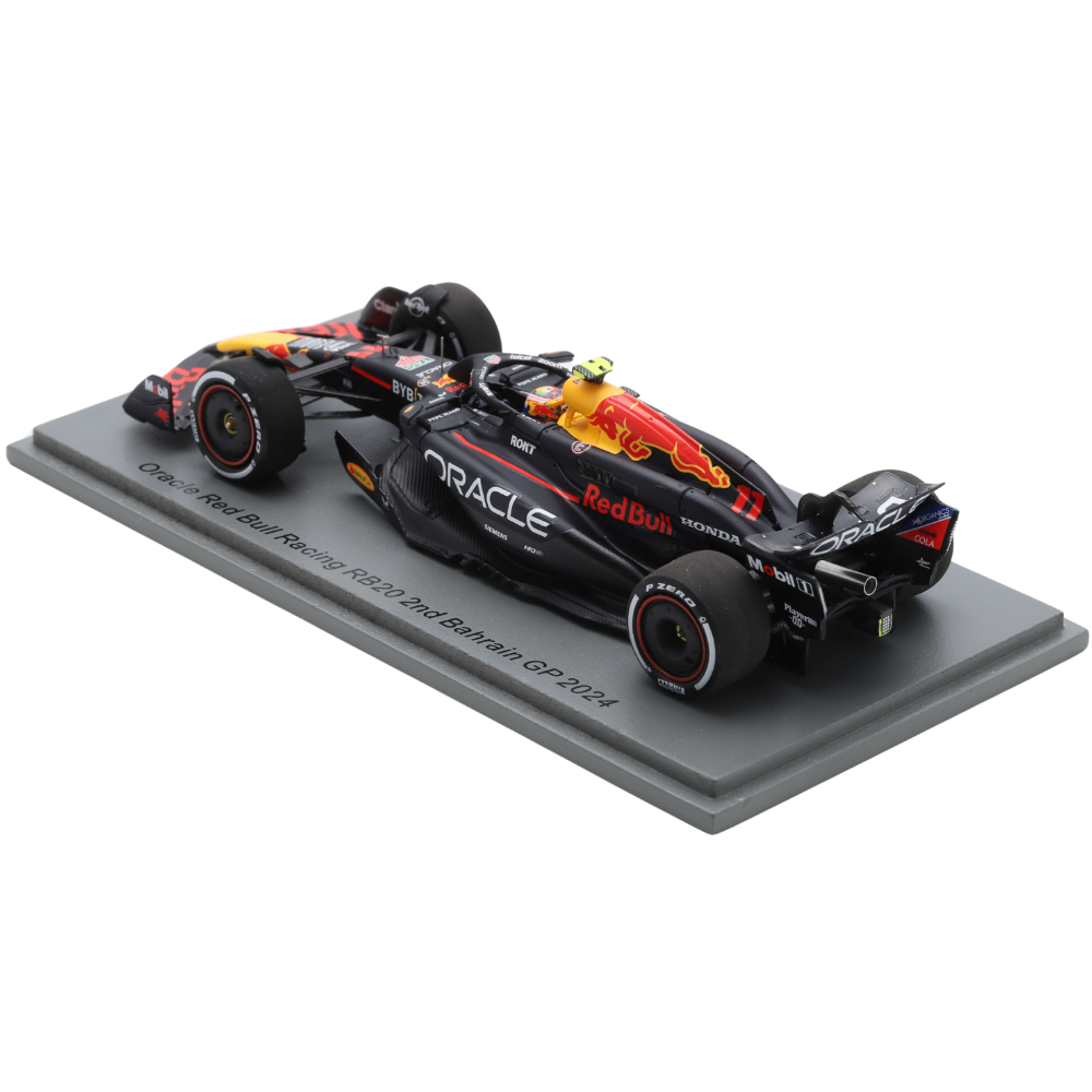 Spark Models F1 Oracle Red Bull Racing RB20 No.11 2nd Bahrain GP 2024 - Sergio Perez 1/43 Scale Model