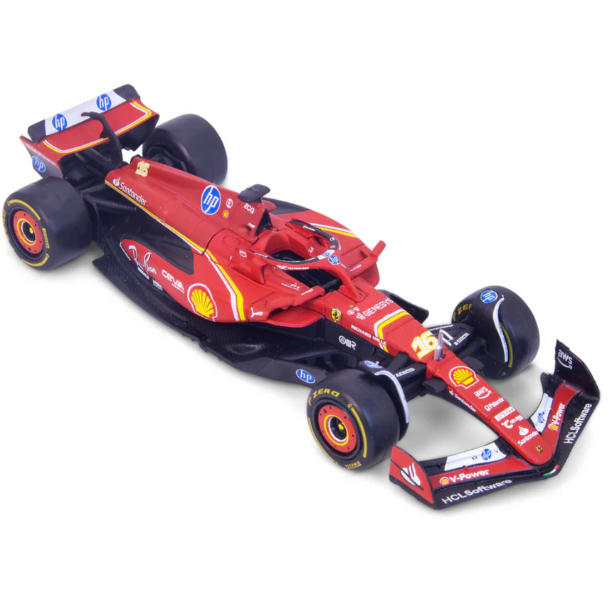 Bburago F1 2024 Ferrari F1 Team SF-24 - Charles Leclerc 1/43 Scale