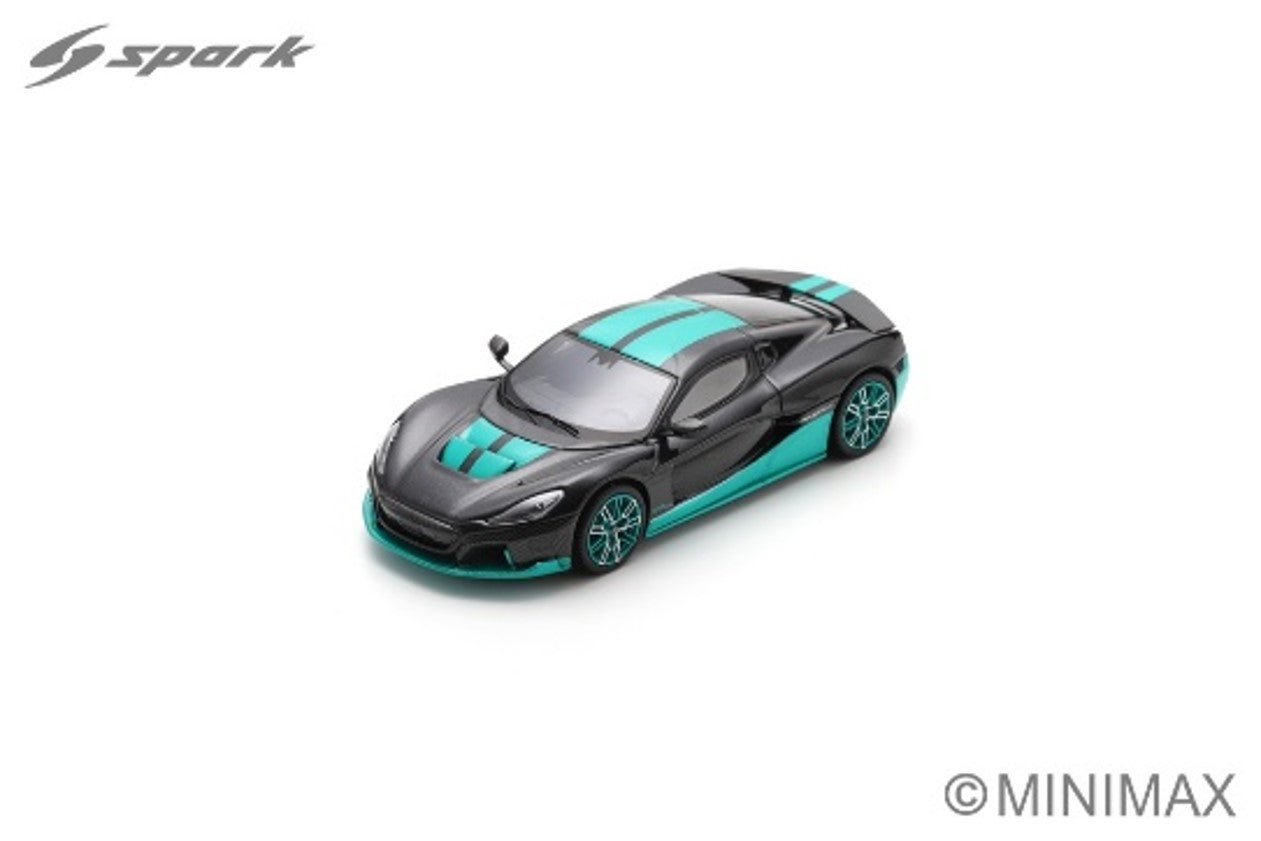 Spark Models Rimac Nevera Time Attack 2023 - Racing Green 1/43 Scale