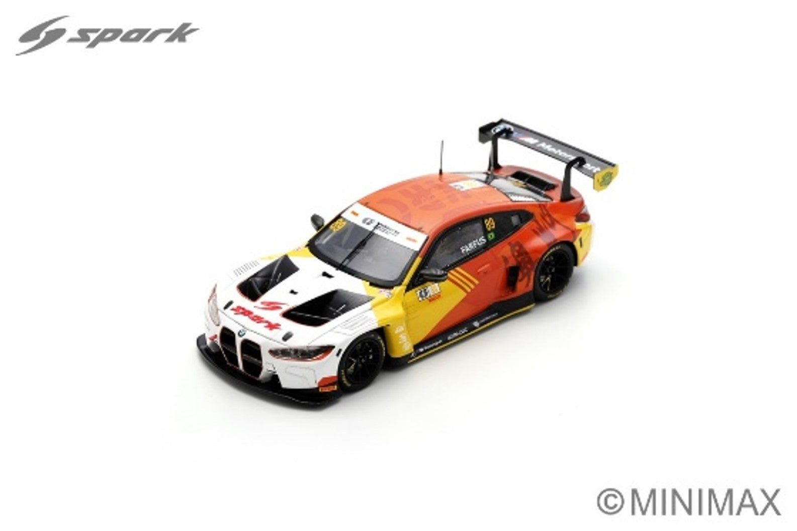 Bmw Z4 Gt3 Macau Gp 2014 92 Spark 1/43 Minicar | eBay