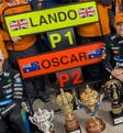 Spark Models F1 McLaren MCL39 No.4 McLaren F1 Team - Winner British GP 2025 - Lando Norris 1/43 Scale