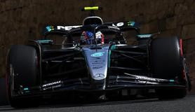 Spark Models Mercedes W16 No.12 Mercedes-AMG PETRONAS Formula One Team 4th Azerbaijan GP 2025 Kimi Antonelli 1/43 Scale Model