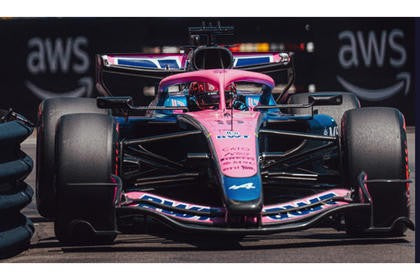 Spark Models F1 BWT Alpine F1 Team A526 No.10 3rd Monaco GP 2026 - Pierre Gasly 1/43 Scale Model
