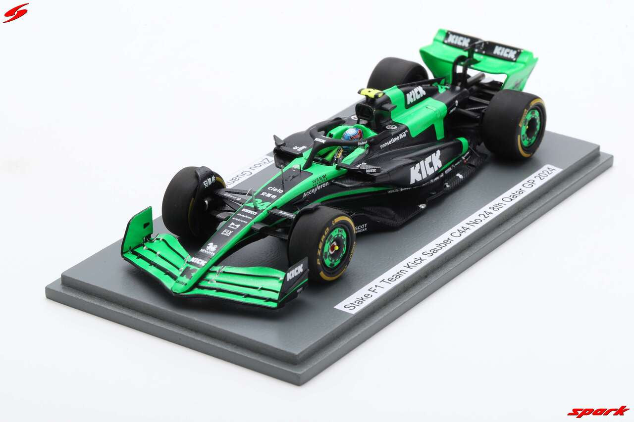 Spark Models Stake F1 Team Kick Sauber C44 No.24 8th Qatar GP 2024 ...