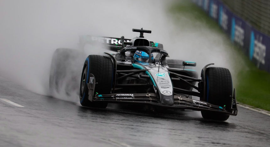 Spark Models F1 Mercedes F1 Team No.63 Mercedes-AMG PETRONAS Formula One Team - 3rd Australian GP 2025 - George Russell 1/43 Scale
