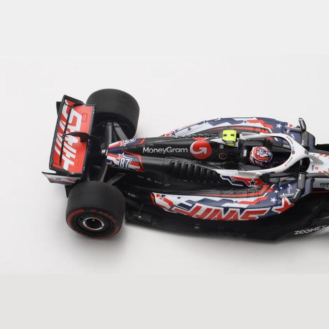 Spark Models F1 Haas VF-25 No.87 MoneyGram Haas F1 Team - US GP 2025 - Oliver Bearman 1/43 Scale Model