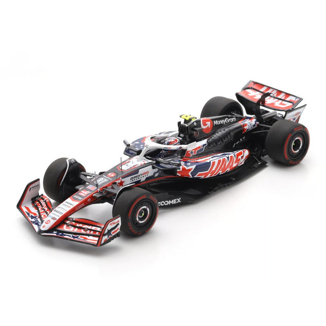 Spark Models F1 Haas VF-25 No.87 MoneyGram Haas F1 Team - US GP 2025 - Oliver Bearman 1/43 Scale Model