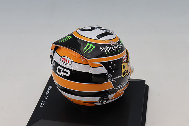 Spark Models F1 McLaren Formula 1 Team - Oscar Piastri - Monaco GP 2025 Mini Replica Helmet 1/5 Scale