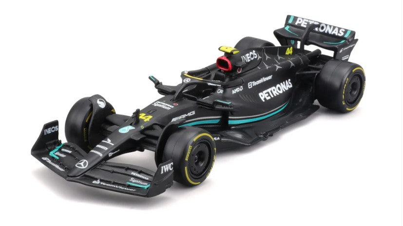 Bburago F1 Mercedes F1 Team - AMG PETRONAS W14 2023 - Lewis Hamilton 1/43 Scale