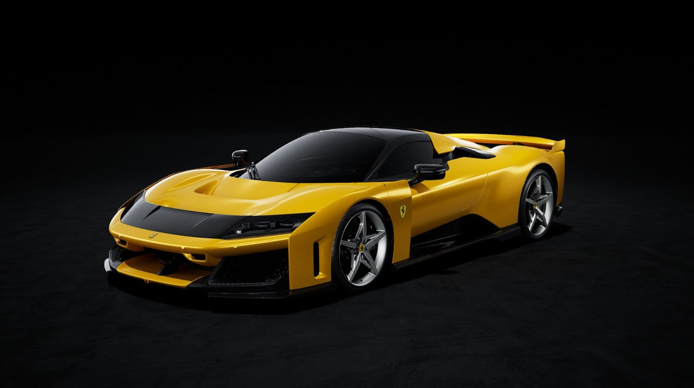 LookSmart Ferrari F80 2024 - Giallo Modena 1/12 Scale