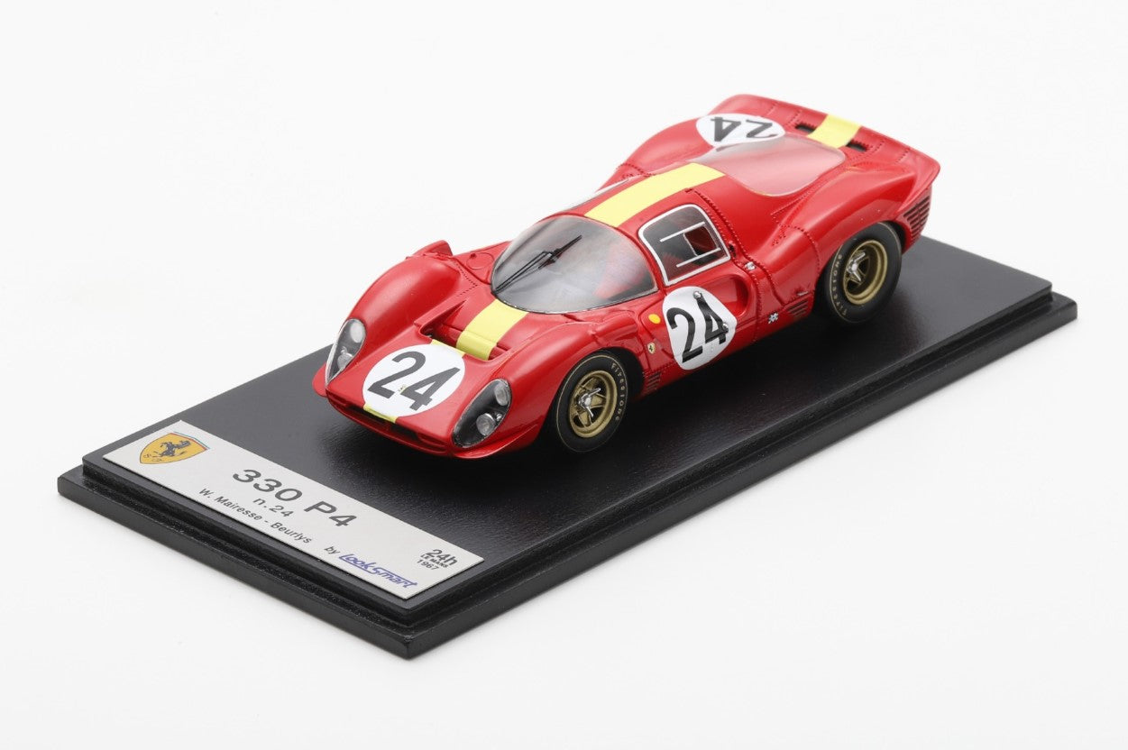 LookSmart Ferrari 330 P4 No.24 3rd Le Mans 24H 1967 - Willy Mairesse - Jean Beurlys 1/43 Scale