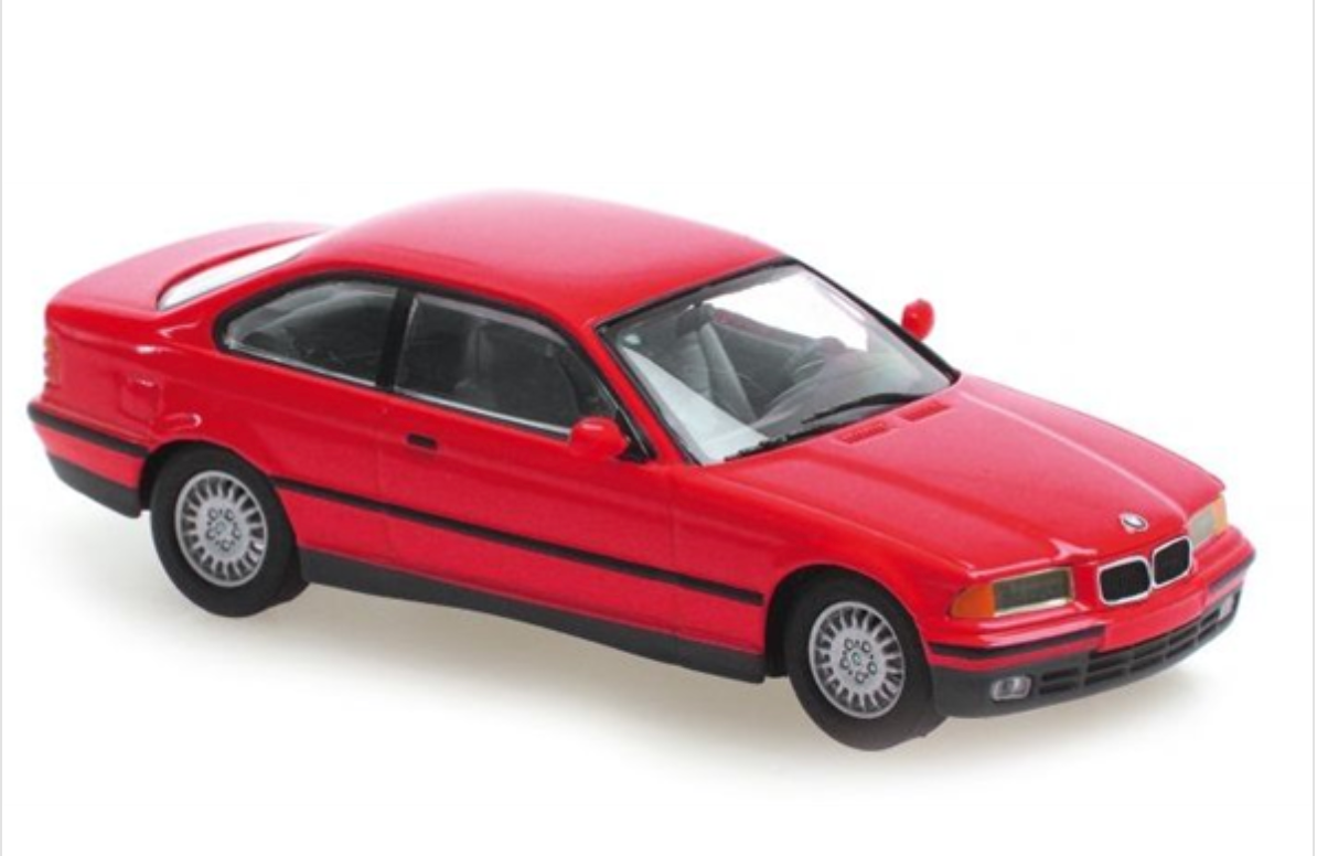 BMW 3 Series 赤 ミニカー 1/43 BMW M3 E36 1992 Mugello Rot MINICHAMPS 943022304 1/43 Metal