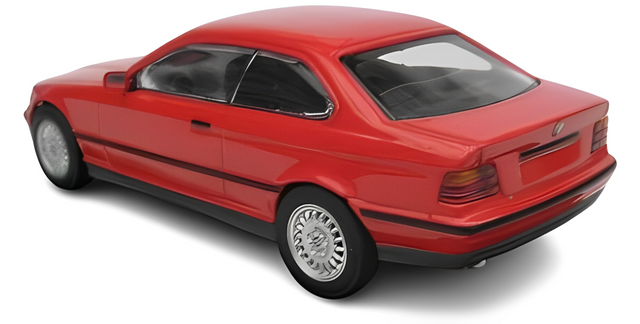 Minichamps BMW 3 Series Coupe 1992 Red 1/43 Scale
