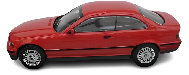 Minichamps BMW 3 Series Coupe 1992 Red 1/43 Scale