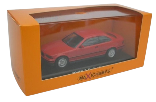 Minichamps BMW 3 Series Coupe 1992 Red 1/43 Scale