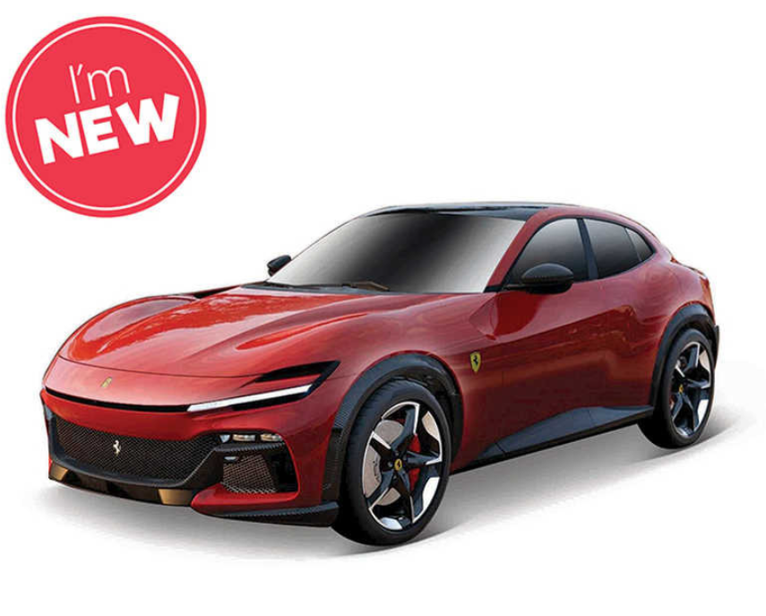 Bburago Ferrari Race & Play Purosangue SUV 1/43 Scale