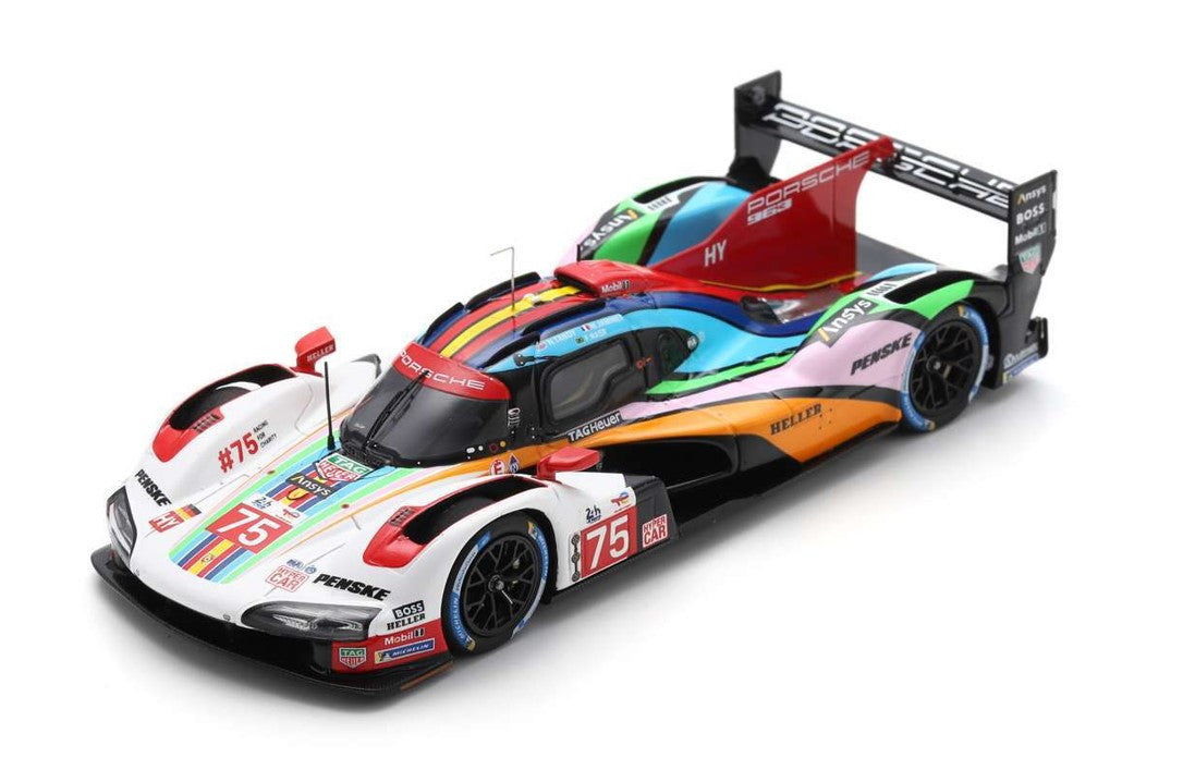 Spark Models Porsche 963 No.75 Porsche Penske Motorsport - Le Mans 24H 2023 - F. Nasr - M. Jaminet - N. Tandy 1/43 Scale