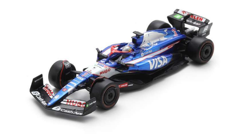 Spark Models F1 Visa Cash App F1 Team VCARB 01 No.3 2024- Daniel Ricciardo 1/64 Scale