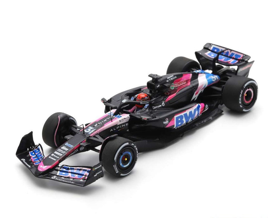 Spark Models F1 BWT Alpine F1 Team A524 No.31 Bahrain GP 2024 - Esteban Ocon 1/43 Scale