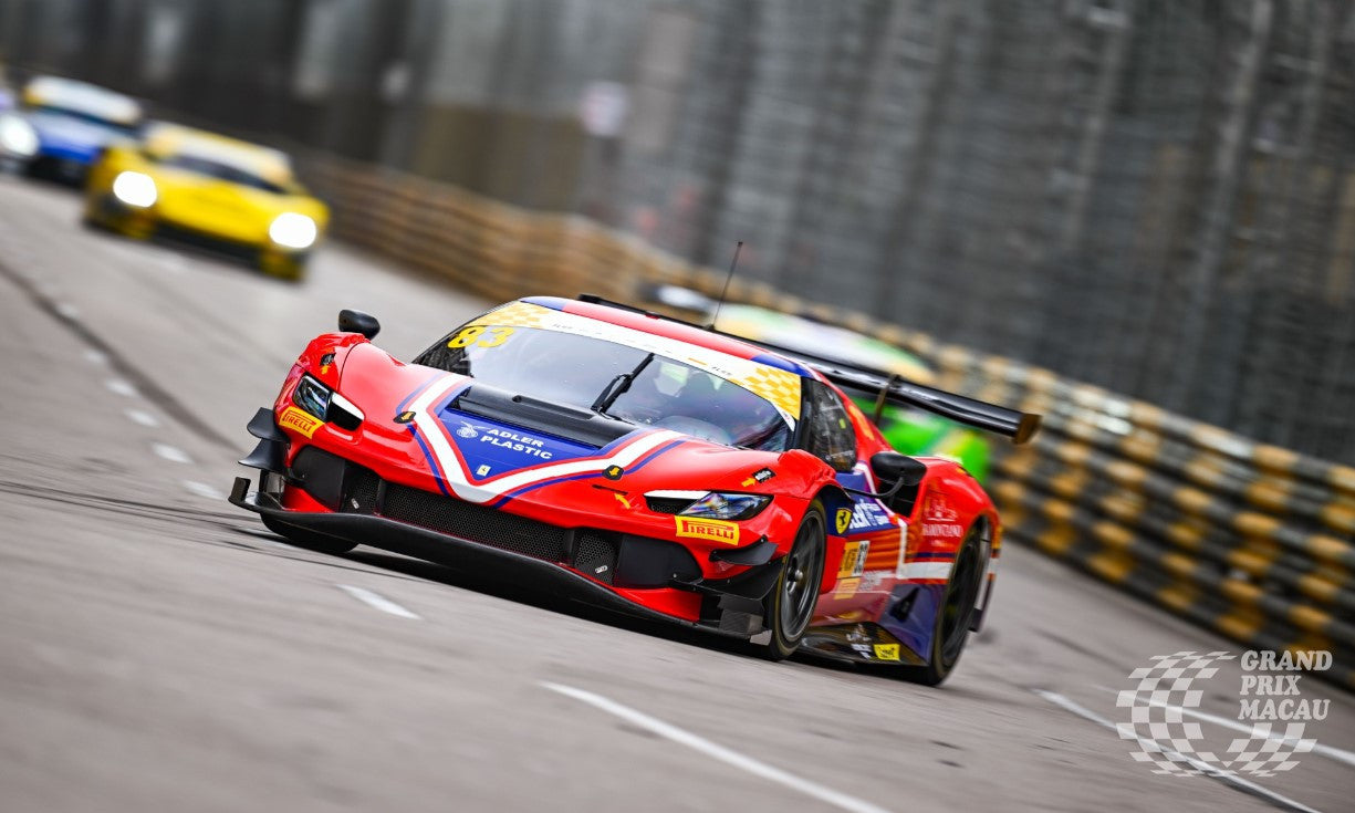 LookSmart Ferrari 296 GT3 No.83 AF CORSE SRL - Macau GT Cup - FIA GT World Cup 2024 - Antonio Fuoco 1/43 Scale