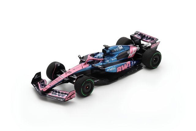 Spark Models F1 Alpine A525 No.10 BWT Alpine F1 Team - 6th British GP 2025 - Pierre Gasly 1/43 Scale