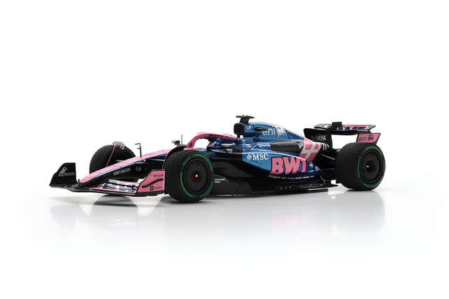 Spark Models F1 Alpine A525 No.10 BWT Alpine F1 Team - 6th British GP 2025 - Pierre Gasly 1/43 Scale