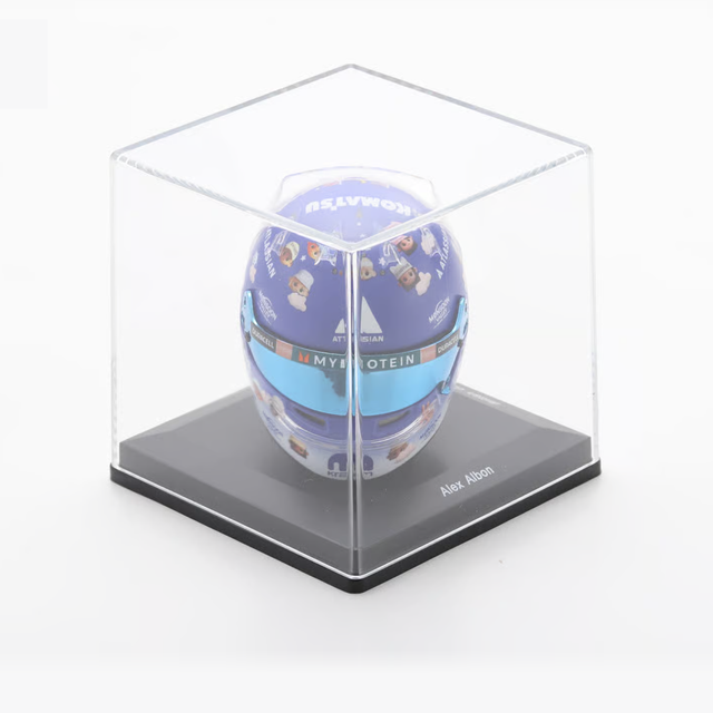 Spark Models F1 Williams Racing - Alexander Albon - British GP 2025 Mini Replica Helmet 1/5 Scale Model