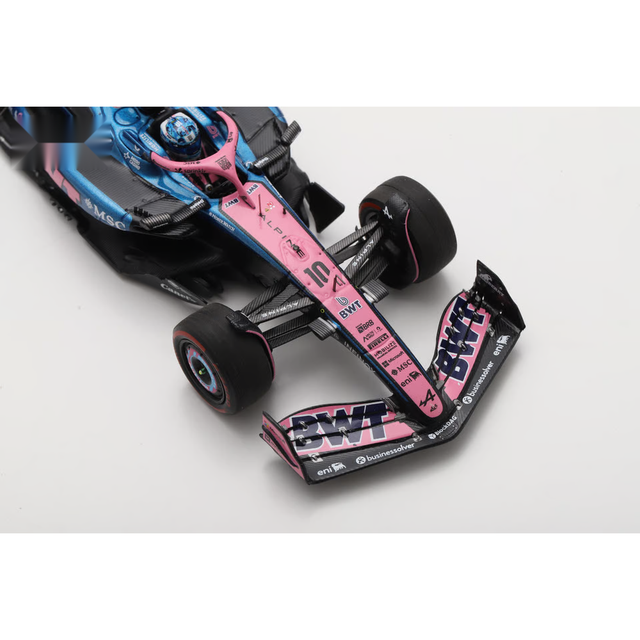 Spark Models F1 Alpine A525 No.10 BWT Alpine F1 Team - US GP 2025 - Pierre Gasly 1/43 Scale Model
