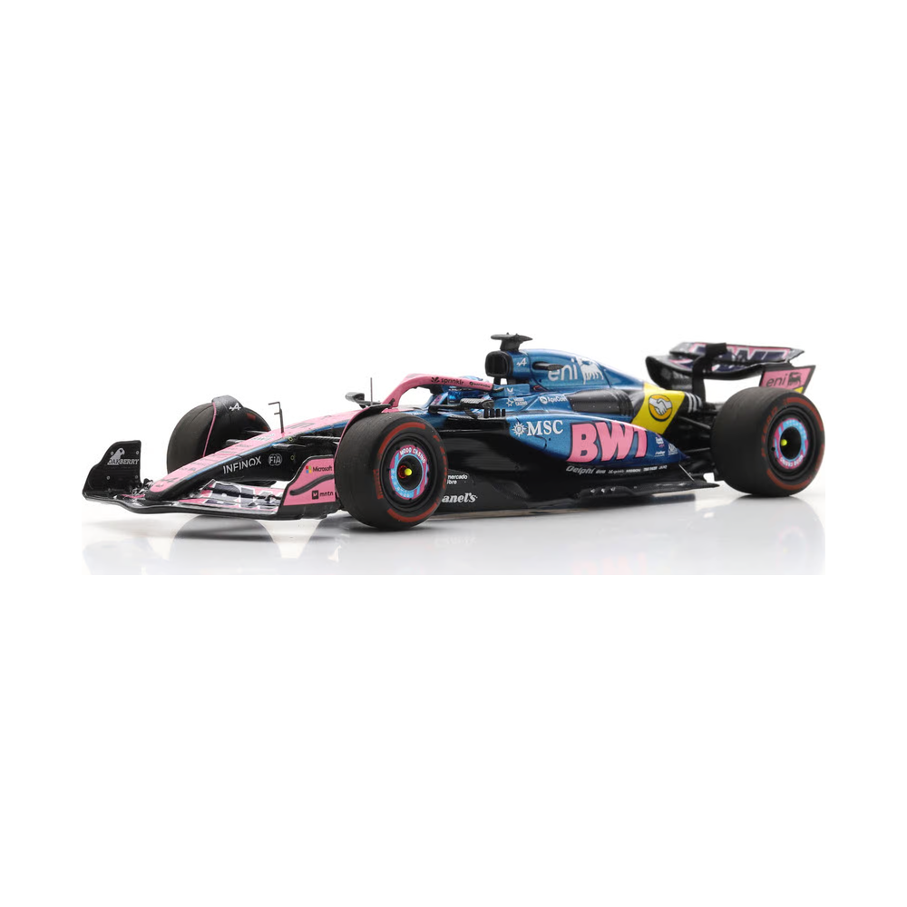 Spark Models F1 Alpine A525 No.10 BWT Alpine F1 Team - US GP 2025 - Pierre Gasly 1/43 Scale Model