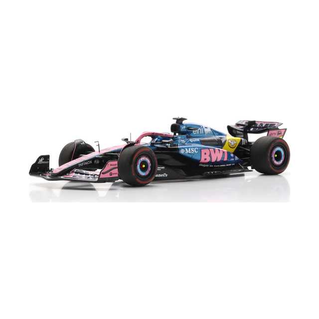 Spark Models F1 Alpine A525 No.10 BWT Alpine F1 Team - US GP 2025 - Pierre Gasly 1/43 Scale Model