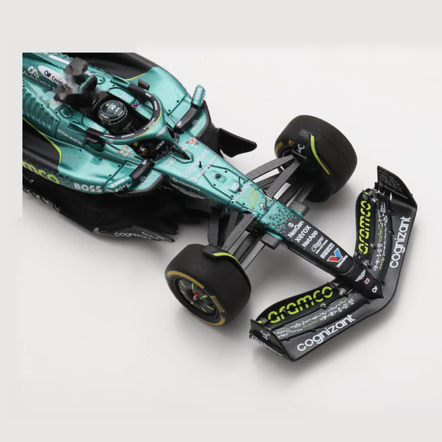 Spark Models F1 Aston Martin F1 AMR25 No.18 Aston Martin Aramco F1 Team - US GP 2025 - Lance Stroll 1/43 Scale Model