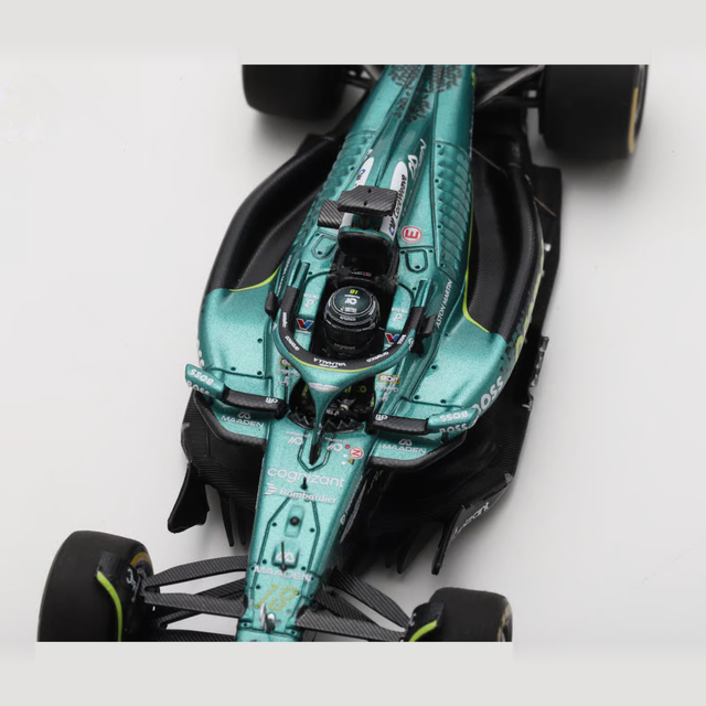 Spark Models F1 Aston Martin F1 AMR25 No.18 Aston Martin Aramco F1 Team - US GP 2025 - Lance Stroll 1/43 Scale Model