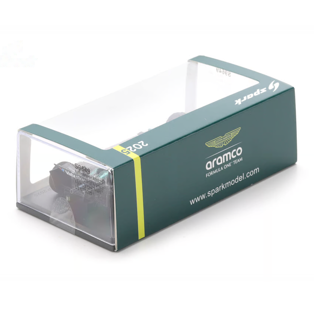 Spark Models F1 Aston Martin F1 AMR25 No.18 Aston Martin Aramco F1 Team - US GP 2025 - Lance Stroll 1/43 Scale Model