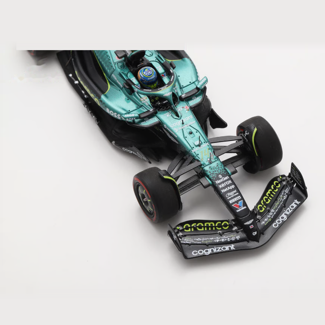 Spark Models F1 Aston Martin F1 AMR25 No.14 Aston Martin Aramco F1 Team - US GP 2025 - Fernando Alonso 1/43 Scale Model