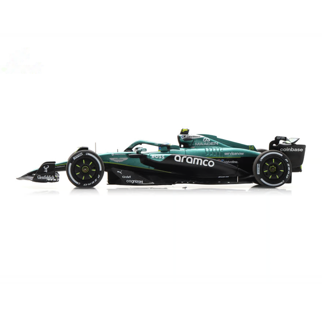 Spark Models F1 Aston Martin F1 Team AMR25 No.14 Aston Martin Aramco 5th Hungarian GP 2025 Fernando Alonso 1/43 Scale Model