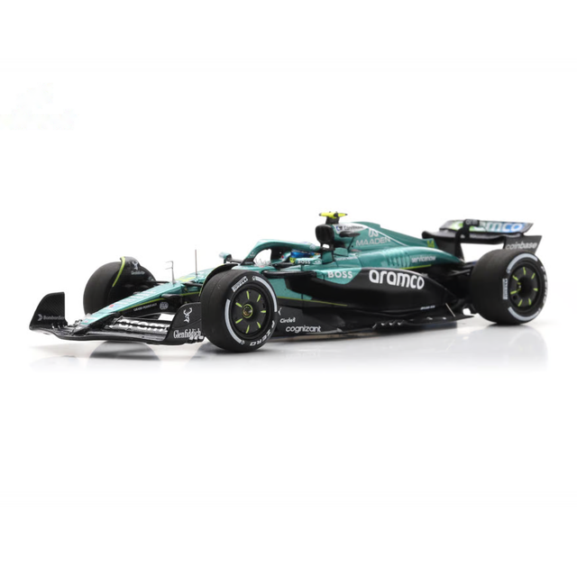 Spark Models F1 Aston Martin F1 Team AMR25 No.14 Aston Martin Aramco 5th Hungarian GP 2025 Fernando Alonso 1/43 Scale Model