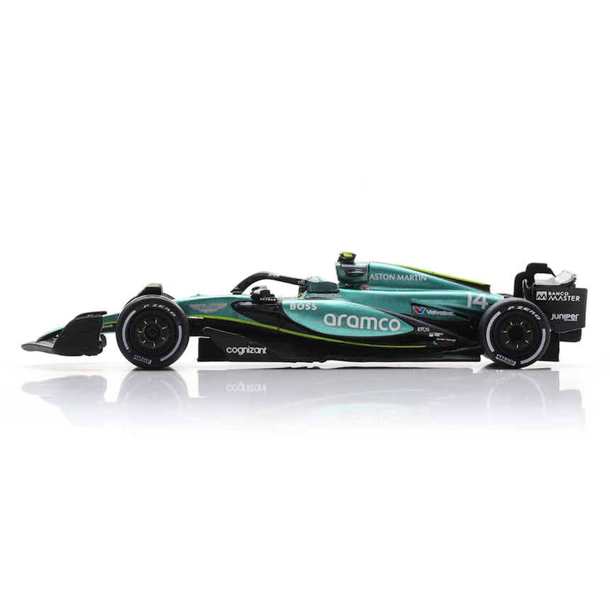 Spark Models F1 Aston Martin F1 Team AMR24 No.14 2024-Fernando Alonso 1/64 Model Car Y380