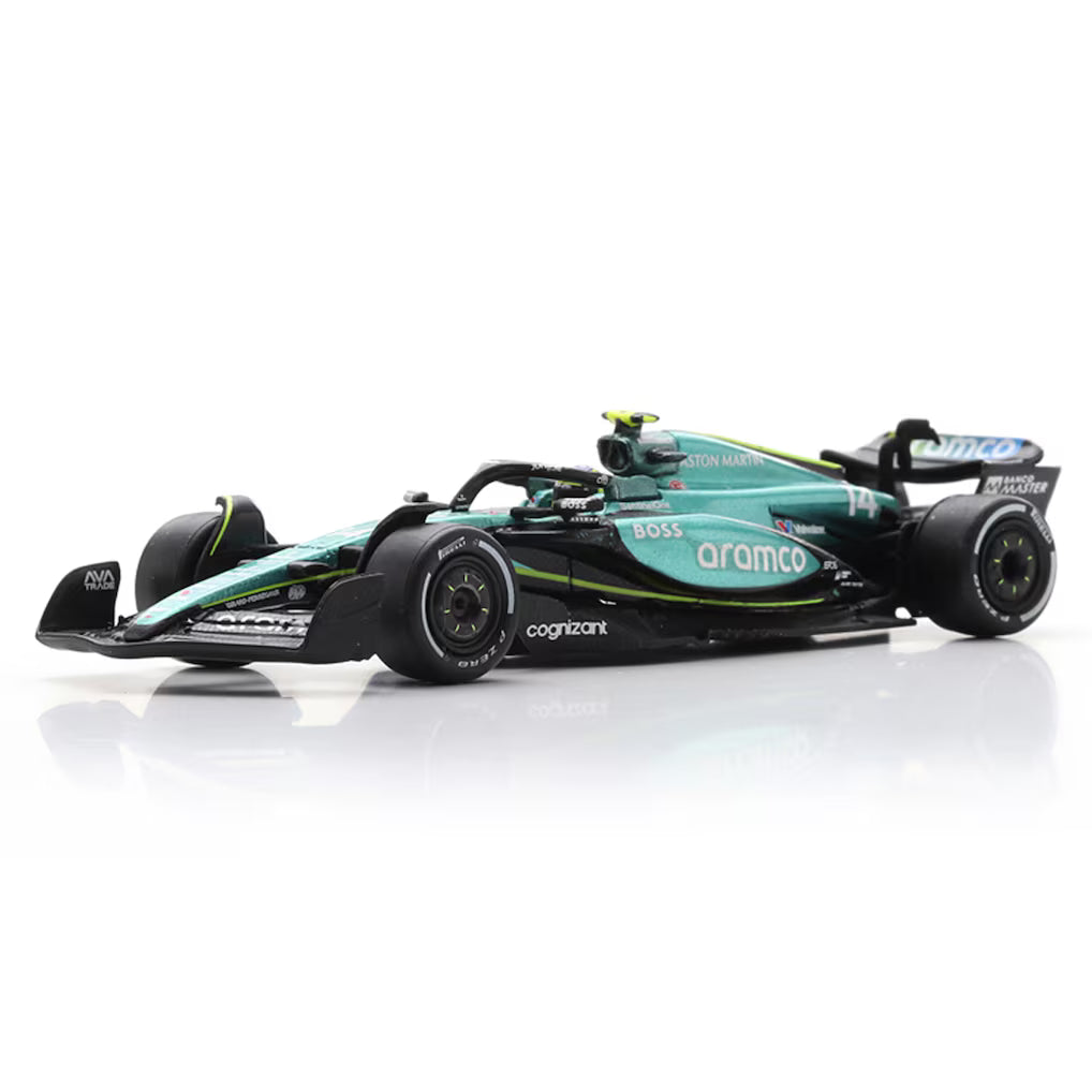 Spark Models F1 Aston Martin F1 Team AMR24 No.14 2024-Fernando Alonso 1/64 Scale Model