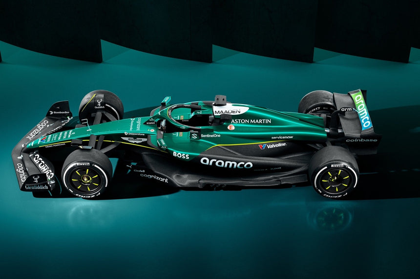 Bburago F1 Aston Martin F1 Team AMR25 2025 Lance Stroll 1/43 Scale Model
