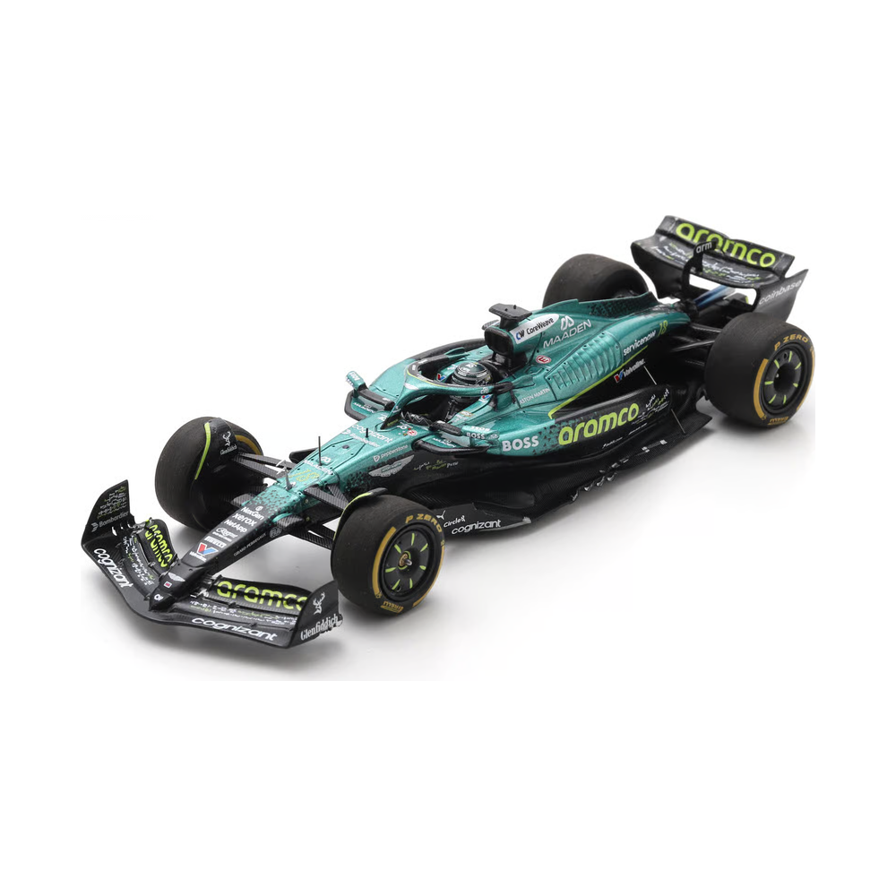 Spark Models F1 Aston Martin F1 AMR25 No.18 Aston Martin Aramco F1 Team - US GP 2025 - Lance Stroll 1/43 Scale Model