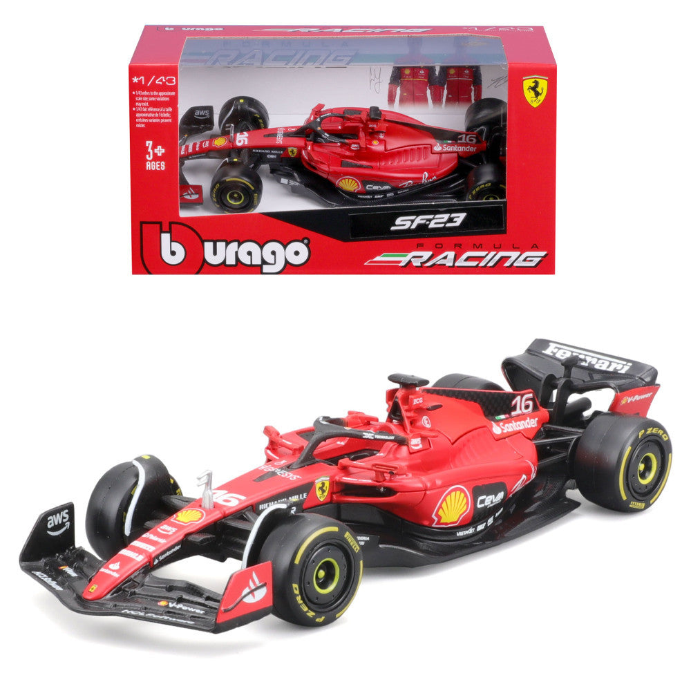 Bburago F1 2023 Ferrari F1 Team SF-23 - Charles Leclerc 1/43 Scale