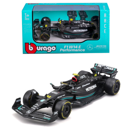 Bburago F1 Mercedes F1 Team - AMG PETRONAS W14 2023 - Lewis Hamilton 1/43 Scale