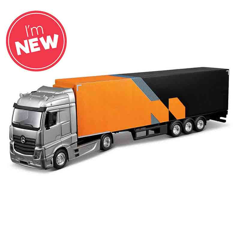 Bburago F1 McLaren F1 Racing Transporter MCL38 2024 - Lando Norris 1/43 Scale