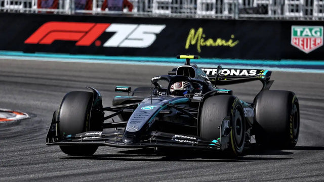 Spark Models F1 Mercedes W16 No.12 Mercedes-AMG PETRONAS F1 Team 2025 - Kimi Antonelli - Sprint Qualifying Pole Miami GP 2025 1/18 Scale Model