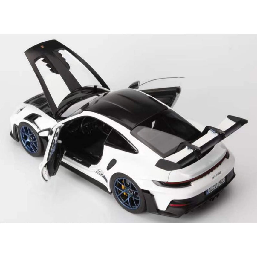 Norev Porsche 911 GT3 RS Weissach Pack White 1/18 Scale