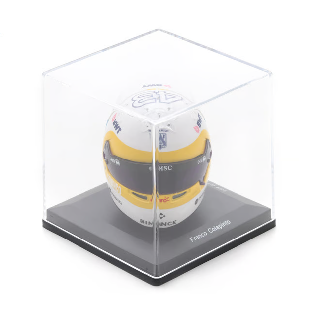Spark Models F1 BWT Alpine F1 Team - Franco Colapinto - US GP 2025 1/5 Scale Mini Replica Helmet