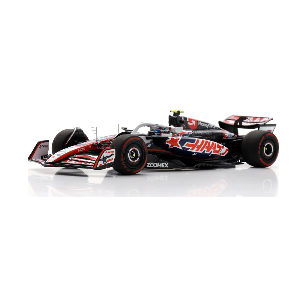 Spark Models F1 Haas VF-25 No.87 MoneyGram Haas F1 Team - US GP 2025 - Oliver Bearman 1/43 Scale Model
