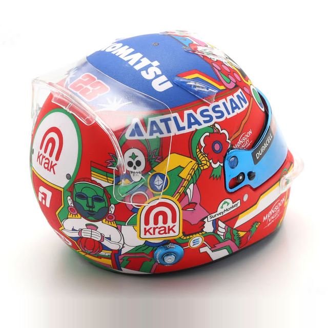 Spark Models F1 Williams Racing - Alexander Albon - Mexican GP 2025 1/5 Scale Mini Replica Helmet